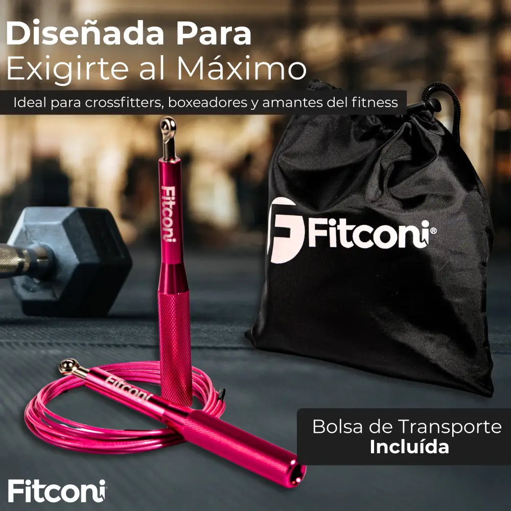 Comba Rosa Aluminio Crosstrainig bolsa transporte incluida